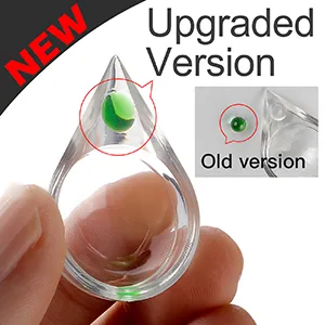 Clscea Aquarium CO2 Drop Checker CO2 Indicator Solution 60ml Tear Drop & 15ml - AC201-15