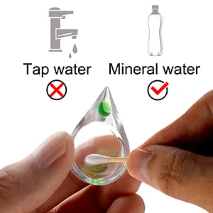 Clscea Aquarium CO2 Drop Checker CO2 Indicator Solution 60ml Tear Drop & 15ml - AC201