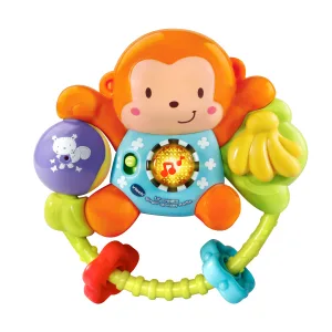 VTech Lil' Critters Singin' Monkey Rattle, Yellow - image
