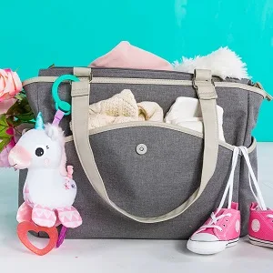 Bright Starts Unicorn Sparkle & Shine Plush Take-Along Stroller or Carrier Toy, Ages 0 Month+ , Pink, 1 Count (Pack of 1) - product information 4
