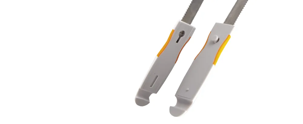 Wahl Double Sided Dog Shedding Blade with No-slip Grip - Coarse and Fine Teeth for Long, Short, & Double Coats - Model 858408 - Wahl Clipper locking handle deshedding blade 858408