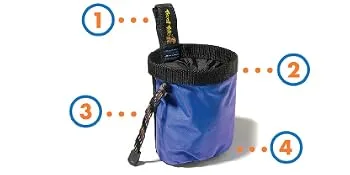 Chuckit! Treat Tote- Training & Travel Pouch- (1 Cup) - treat bag