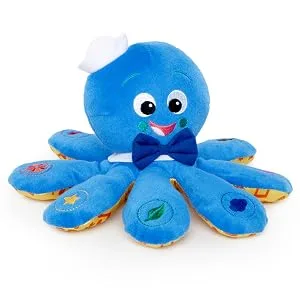 Baby Einstein Bendy Ball Rattle Toy, Ages 3 months + - Octoplush