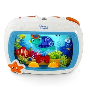 Baby Einstein Bendy Ball Rattle Toy, Ages 3 months + - Sea Dream Soother