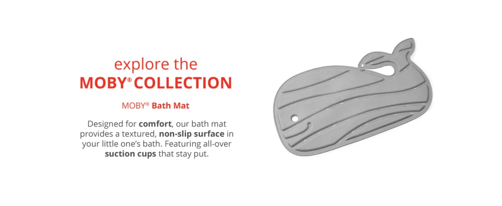Skip Hop Baby Bath Toy, Zoo Pull & Go Submarine - MOBY Bath Mat