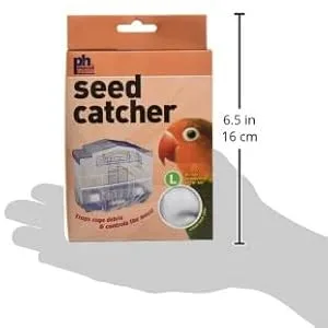 Prevue Pet Products Mesh Bird Seed Catcher Large Assorted Colors - product information 3