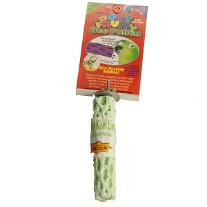 Polly's Tooty Fruity Pollen Bird Perch, Small - Polly