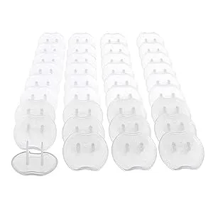 Little Chicks Baby Safety Outlet Plug Electrical Socket Covers - 36 Pack - Model CK032 - electrical socket outlet plug cover
