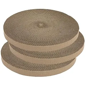 Kitty City Deluxe and Basic Cat Toy Box, Scratcher Ball Track Scratcher Refill - Scratcher