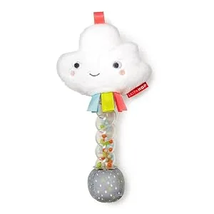 Skip Hop Baby Rattle, Silver Lining Cloud Rainstick Cloud Jitter - product information 1