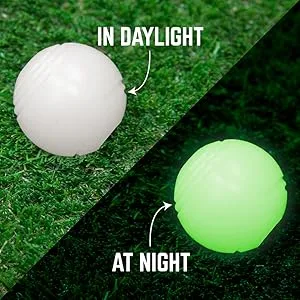 Chew King Fetch Balls Pack of 3 - 3" Balls - Glowing Ball