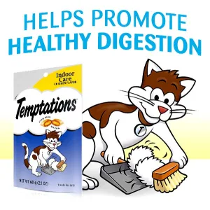 TEMPTATIONS Jumbo Stuff Cat Treats, Tempting Tuna, Multiple Sizes, Large Cat Treats 14 Ounce (Pack of 1) - Helps Promote Healthy Digestion