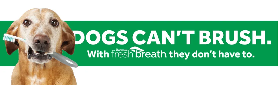 Fresh Breath by TropiClean Vanilla Mint Oral Care Spray for Dogs, 4oz - Made in USA - unspecified