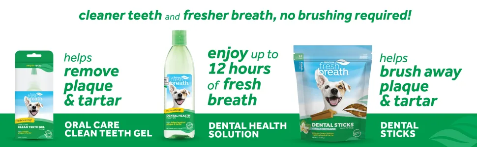 Fresh Breath by TropiClean Vanilla Mint Oral Care Spray for Dogs, 4oz - Made in USA - unspecified