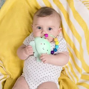 B. toys  Rain-Glow Squeeze  Light-Up Cloud Rattle for Babies 3 Months + - product information 2