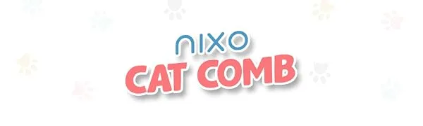 Cat Comb for Massage Blue Sky Blue - cat massage comb for cats leos paw combs deshedding hair brush dematting grooming flea nixo