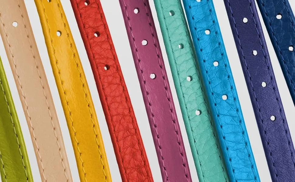 CollarDirect Leather Cat Collar, Cat Safety Collar with Elastic Strap, Kitten Collar for Cat with Bell Black Blue Red Orange Lime Green 9-11 Inch Mint Green - cat collar