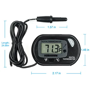 Zacro LCD Digital Aquarium Thermometer Fish Tank Water Terrarium Temperature - product information 9