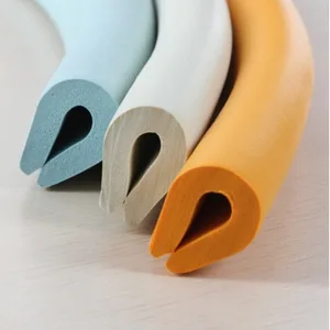 M2cbridge U Shape Extra Thick Furniture Table Edge Protectors Foam Baby Safety Bumper Guard 6.5 Ft (Black) - product information 3