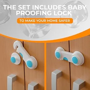 Corner Protector Baby (20 Pack +Gift) Baby Proof Corner Guards - Furniture Corner Protectors Child Safety - Sharp Edge Protector - Table Corner Protectors for Kids Proofing Coffee Table Bumpers Clear Tasteless 20 PACK - gift