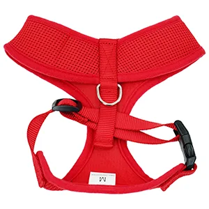Soft Mesh Dog Harness No Pull Walking Comfort Padded Vest Harnesses Adjustable Medium Red - product information 6
