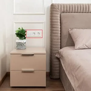 Outlet Plug Covers Child Proof Plug Protector(30 Pack) Baby Safety Outlet Covers Electrical Safety Covers OL001 - Bedside