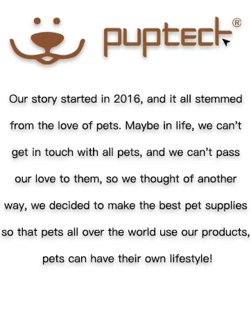 PUPTECK 2 PCS Soft Leather Cat Kitten Collar-Orange, Purple, Black, Khaki, Pink, Blue Orange&Purple - brand story
