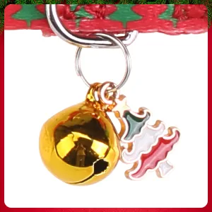 VKPETFR Breakaway Cat Collars with Bell & Cute Pendants - 3 Pack Adjustable Safety Kitten Collars - Collar for Kitten Cat Christmas - christmas cat collar