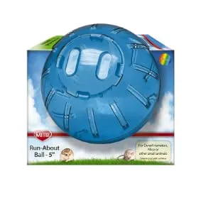 Kaytee Run-About Mini Exercise Ball Clear 5-Inch - product information 1