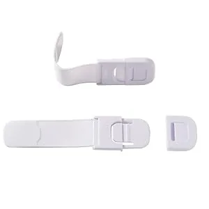 Safety 1st Multi-Purpose Latch,White 2-Count - Safety 1st lock, multi-purpose appliance lock, childproof lock