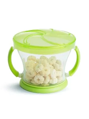 Munchkin Snack Catcher, 2 Pack, Blue/Green Blue/Green 2 Pack - Snack Catcher