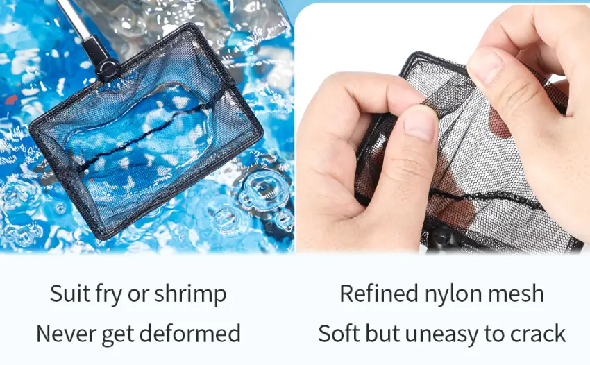 Pawfly Aquarium Fish Net with Extendable 9-24 Inch Long Handle for Betta Fish Tank Small Koi Pond and Pool - product information 16