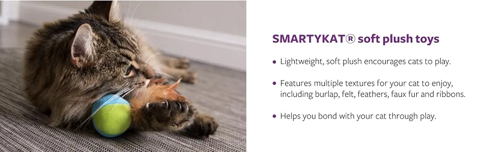 SmartyKat Crinkle Fish Catnip Toys for Cats & Kittens, Stimulating, Fun & Engaging Play - Multiple Styles Fish Flop, 9-Set - smartykat