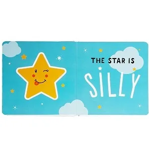 Kate & Milo Feelings of The Sky Board Book for Babies, Touch and Feel, Toddler or Baby Learning Book - product information 6