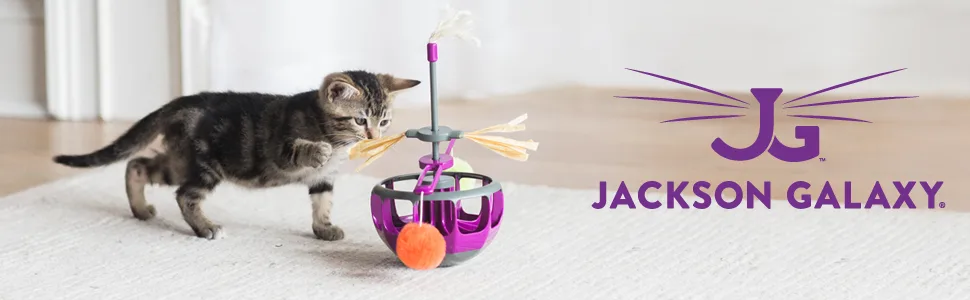 Jackson Galaxy Satellites Cat Toy - Petmate Footer