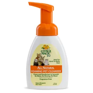 Citrus Magic Pet Foaming Pet Cleanser, 8-Fluid Ounce - unspecified