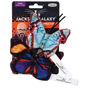 JACKSON GALAXY 32443 Crinkle Flies-Butterfly for Cats (2 Pack) - product information 2