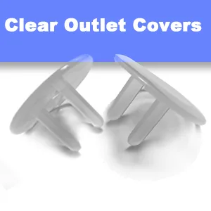 Outlet Covers Child Proofing Clear(38PCS), Outlet Covers Protectors Easy Install and Lightness, Safe & Secure Electric Plug Protectors for Home, Office, UPS Unit - clear outlet covers