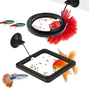 SunGrow Feeding Ring, Floating Food Square, Suitable for Flakes and Floating Fish Food for Goldfish and Other Smaller Fish 1 Piece - product information 3