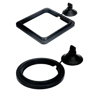 SunGrow Feeding Ring Set for Aquarium, Lower Food Waste, Zip tie to Net Pots to Grow Pothos, Basil, Monstera - product information 2