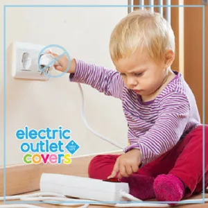 Ashtonbee Child Safety Plug Socket Covers, Plug Covers for Electrical Outlets, Electrical Safety Baby Products, White, Set of 2 2 Pack - product information 3