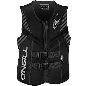 O'Neill Wetsuits Men's Reactor USCG Life Vest - Black - Large - product information 2