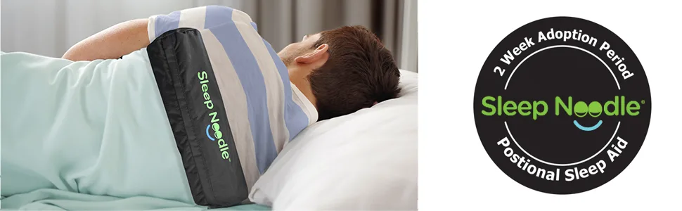 CPAPology Sleep Noodle Positional Sleep Aid Anti-Snore Belt Teaches Sleeping on Side - Large - Sleep Noodle