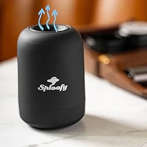 Sploofy PRO - Personal Smoke Air filter - With Replaceable Cartridge - Trap Smoke and Odor - up to 500 uses (Aqua Pro) - Sploofy Smoke buddy