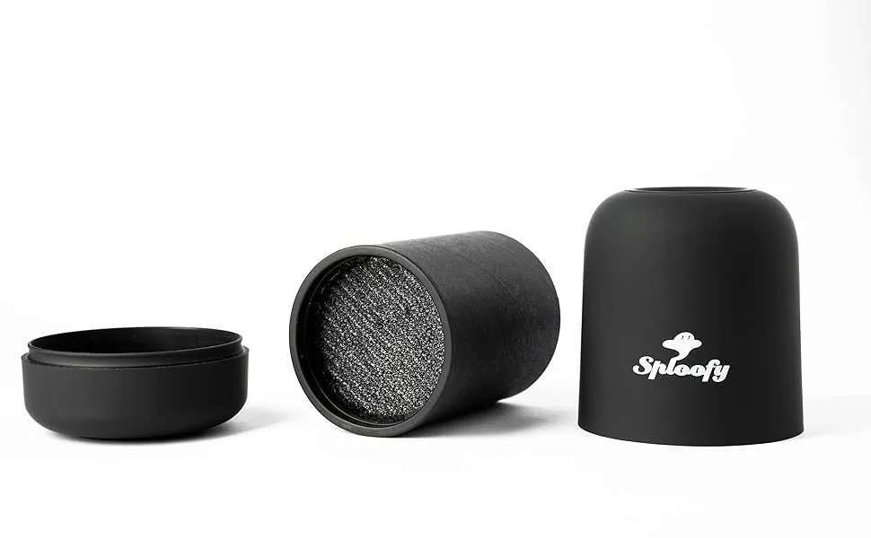 Sploofy PRO - Personal Smoke Air filter - With Replaceable Cartridge - Trap Smoke and Odor - up to 500 uses (Aqua Pro) - Sploofy Smokebuddy