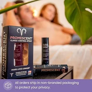 Promescent Climax Control Spray For Men - 2.6 ML. - Promescent delay spray for men is a premature ejaculation spray that helps men last longer