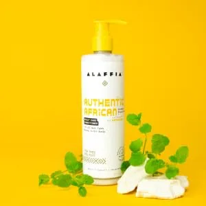 Alaffia Authentic African Black Soap Scalp Care Shampoo and Conditioner - For All Hair Types Normal to Dry Scalp  Nourishes & Soothes the Scalp with Shea Butter & Neem Oil  Tea Tree & Mint  12 Fl Oz Each - Scalp care 4