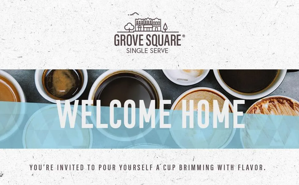 Grove Square Hot Cocoa Pods, Dark Chocolate, Single Serve (Pack of 24) (Packaging May Vary) Dark Chocolate 24 Count (Pack of 1) - Welcome Home to Grove Square