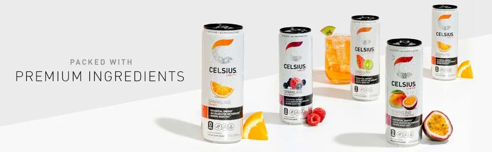 CELSIUS Peach Mango Green Tea, Functional Essential Energy Drink 12 Fl Oz (Pack of 12) Peach Mango Green Tea 12 Fl Oz (Pack of 12) - Premium Ingredients