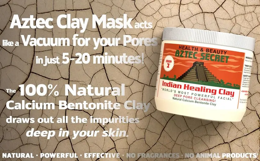 Aztec Secret  Indian Healing Clay 1 lb  Deep Pore Cleansing Facial & Body Mask  The Original 100% Natural Calcium Bentonite Clay  New Version 2 - product information 4